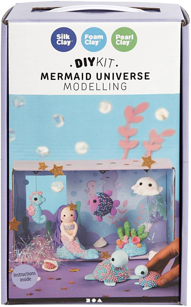 Набір для творчості Creativ Company Dіу Kit Mermaid Universe (5712854303088) - зображення 1