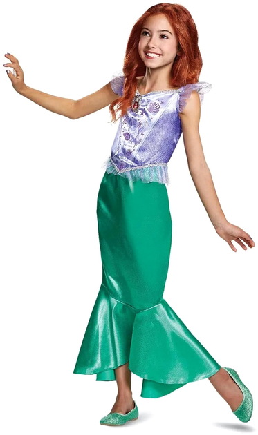 Strój karnawałowy Disguise Ariel 4-7 lata 116 cm (0192995140691) - obraz 1