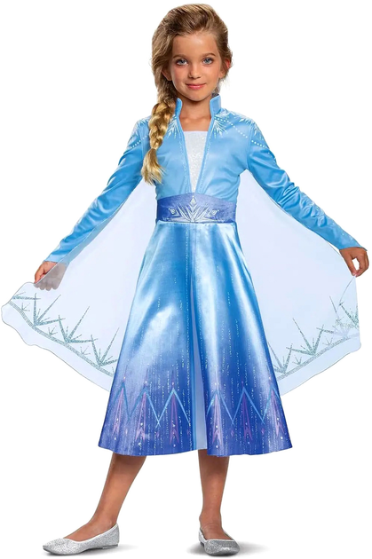 Strój karnawałowy Disguise Elsa Traveling Deluxe 8-9 lata 128 cm (0192995050808) - obraz 1