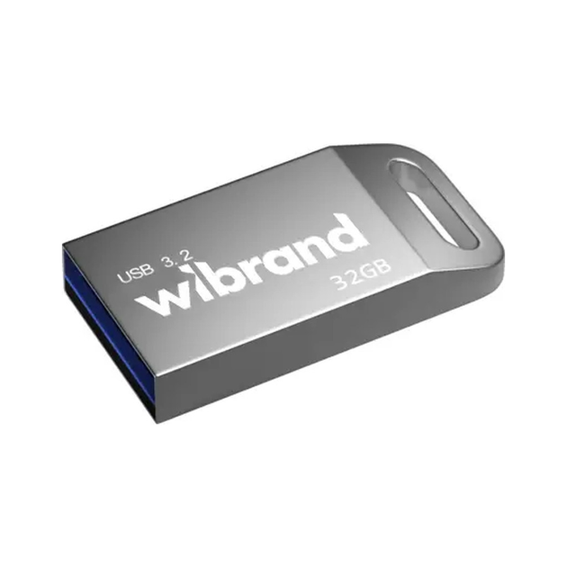 USB флеш накопитель Wibrand 32GB Ant Silver USB 3.2 Gen 1 (USB 3.0 ...