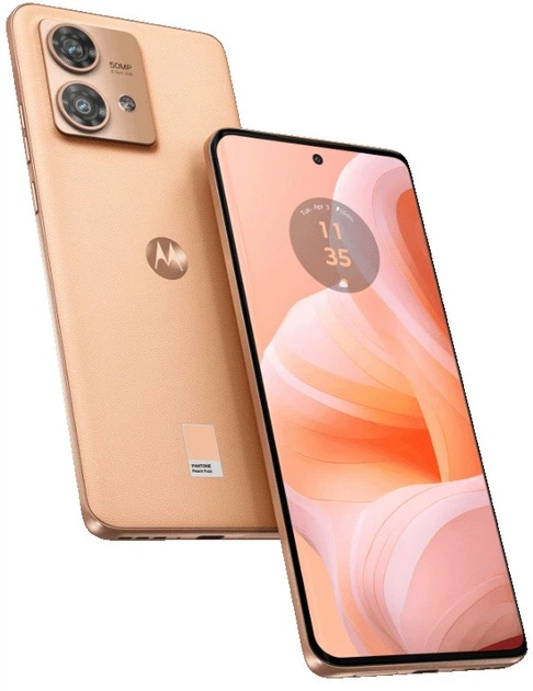 Smartfon Motorola Edge 40 Neo 5G 12/256GB DS Peach Fuzz (PAYH0097PL) - obraz 6