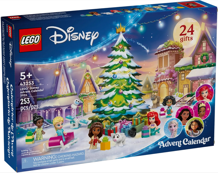 Набір Lego Disney Адвент-календар на 2024 рік  253 деталі (43253) - зображення 1