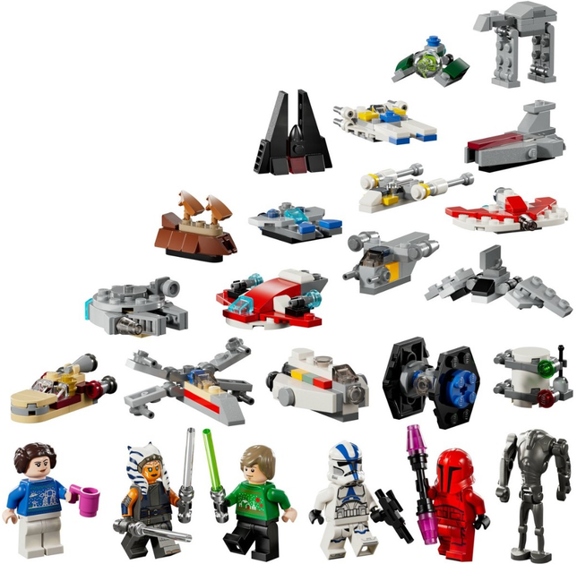 Конструктор LEGO Star Wars Адвент-календар на 2024 рік 368 деталей (75395) - зображення 4