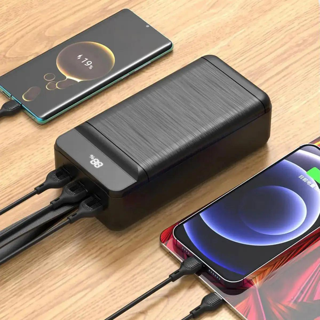 Портативная батарея для телефона планшета Power bank 60000 mAh ...