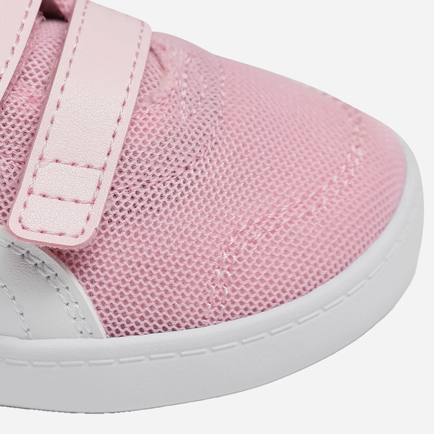 Sneakersy dziecięce dla dziewczynki na rzepy Puma Courtflex v2 Mesh V 37175908 27 (9UK) Różowe (4063697741478) - obraz 7