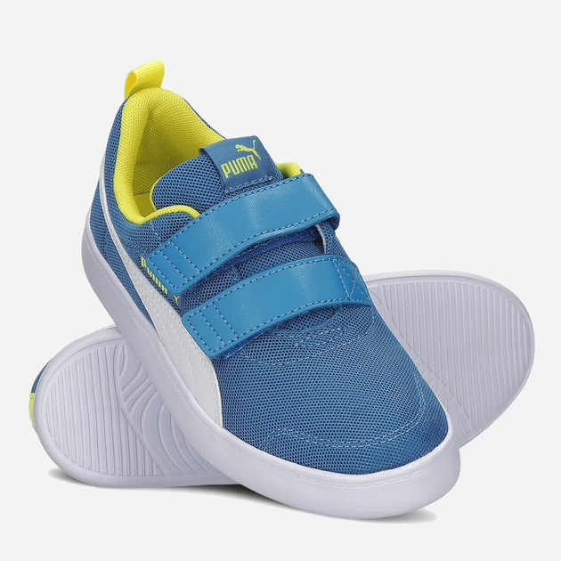 Дитячі кеди для хлопчика Puma Courtflex v2 Mesh V 37175807 32 (13UK) Сині (4063697689015) - зображення 2