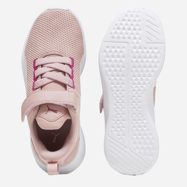 Buty sportowe dziecięce dla dziewczynki na rzepy Puma Flyer Runner V 19292943 28 (10UK) Różowe (4099683064153) - obraz 4