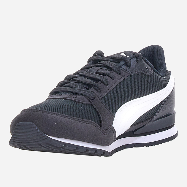 Підліткові кросівки для хлопчика Puma ST Runner v3 Mesh 38551001 38 (5UK) Чорні (4064535899115) - зображення 2