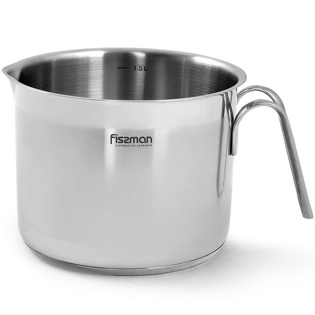 Кружка для кипячения молока Fissman 1,5 л SS-5101.14 – фото, отзывы ...