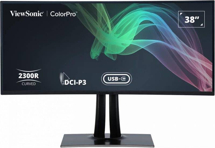 Monitor 37.5" ViewSonic VP3881a VS16980 2xHDMI DP 2xUSB-A USB-B USB-C RJ 45 - obraz 5