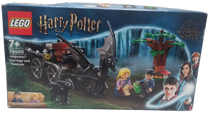 Zestaw klocków LEGO Harry Potter Testrale i kareta z Hogwartu 121 element (76400) (955555901319564) - Outlet - obraz 2