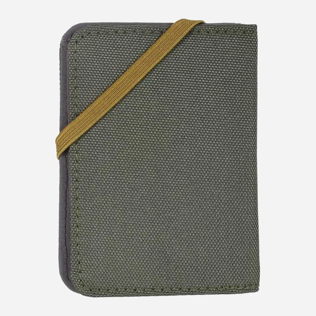 Кошелек женский для карточек Lifeventure Recycled RFID Card Wallet Olive (68254) - изображение 2