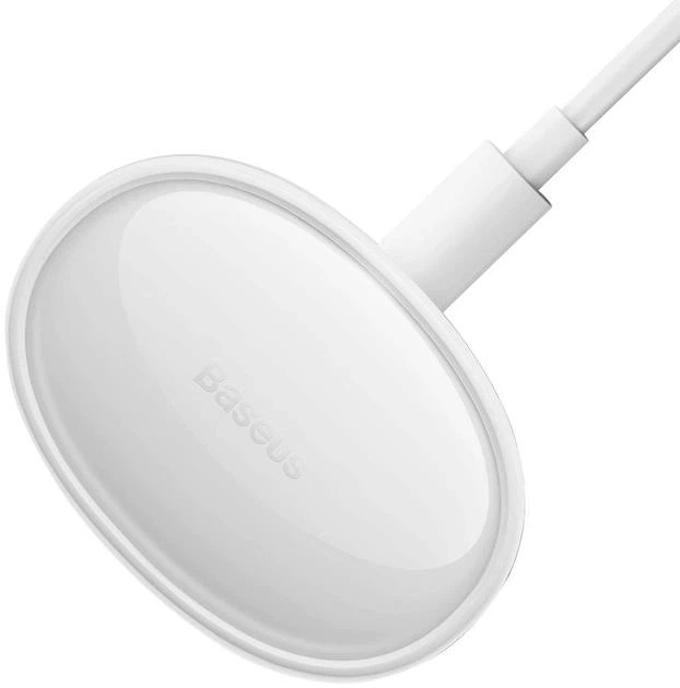 Беспроводные наушники TWS Baseus Bowie E2 White, сенсорное/голосовое управ-е, Bluetooth 5.2, 300/40 мАч, 5 часов автономн. работы, Fast Charge, белые - изображение 5