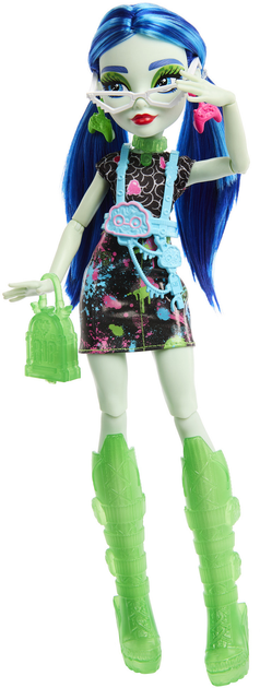 Lalka Monster High Straszysekrety Neon i Bombshell Ghoulia Yelps (HNF81) (0194735139347) - obraz 3