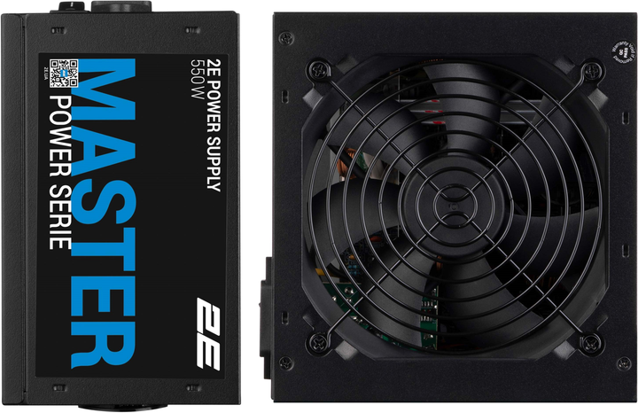 Блок живлення 2E Master Power 550W (2E-MP550-120APFC) - зображення 2