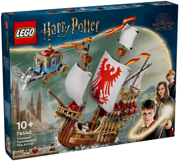 Zestaw klocków Lego Harry Potter Turniej Trójmagiczny: Przybycie 1229 elementy (76440) - obraz 1