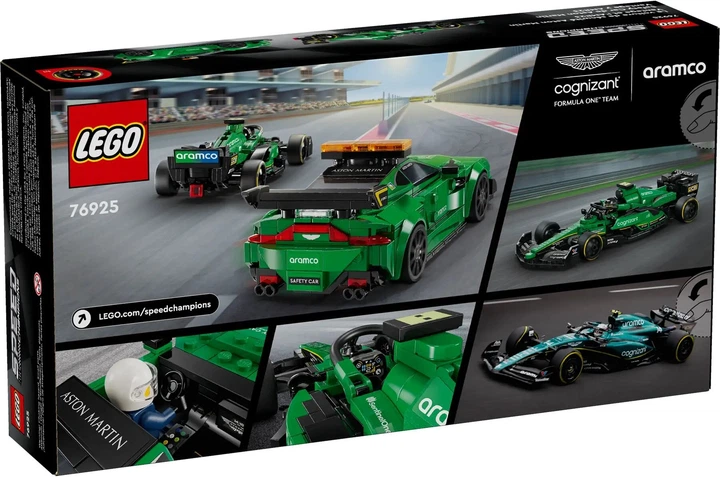 Конструктор LEGO Speed Champions Автомобіль безпеки Aston Martin і AMR23 564 елемента (76925) - зображення 8