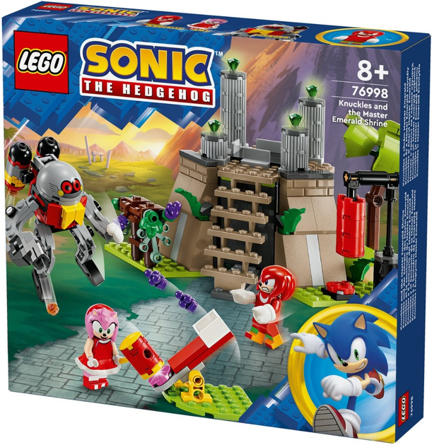 Zestaw klocków Lego Sonic the Hedgehog Knuckles i świątynia Master Emerald 325 elementów (76998) - obraz 1