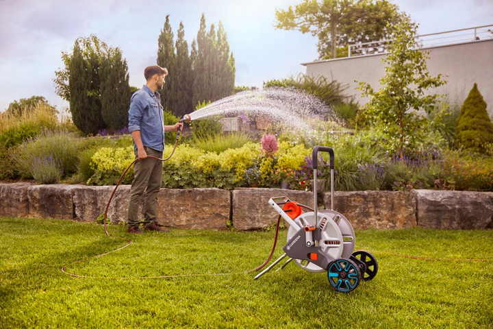 Wózek na wąż Gardena AquaRoll L Easy Metal (4078500045087) - obraz 3