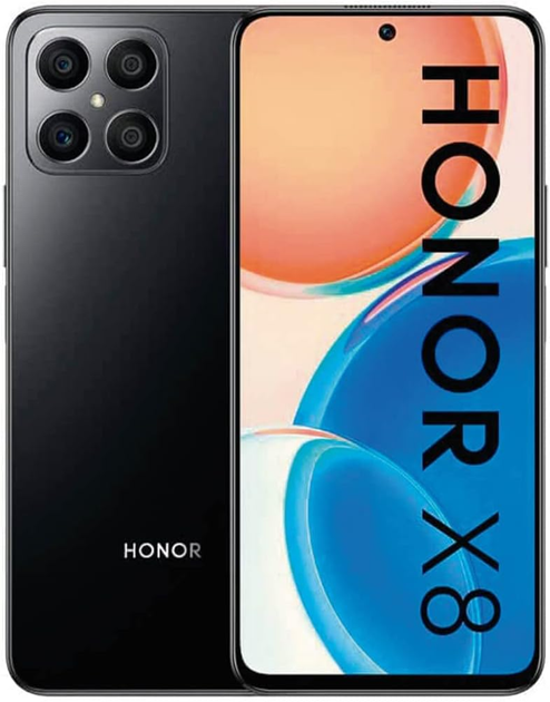 Смартфон 6.7" HONOR X8 TFY-LX1 6/128Gb 4G 2-SIM NFC 64/16Мп 8 ядер ...
