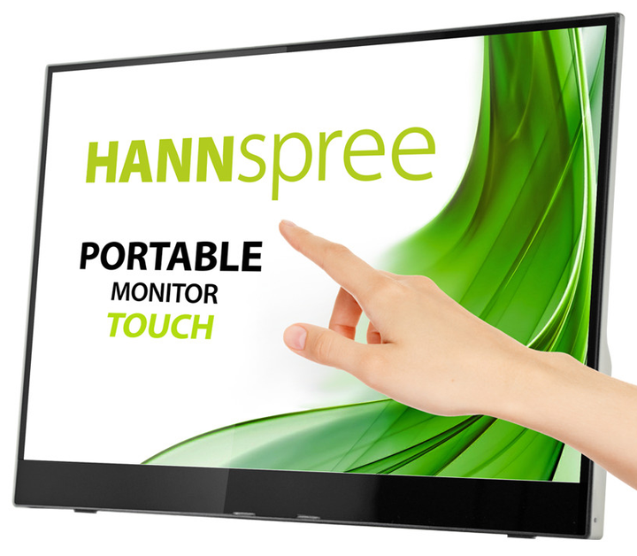 Монитор сенсорный 15.6" Hannspree HT161CGB Full HD 60 Гц Factory Recertified g1 - изображение 2