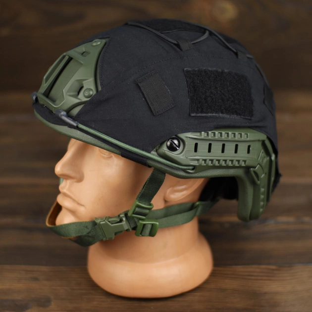 Wotan кавер для тактического шлема FAST Black - изображение 2