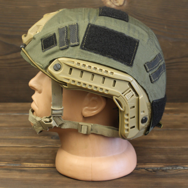 Wotan кавер для тактического шлема FAST Olive - изображение 1