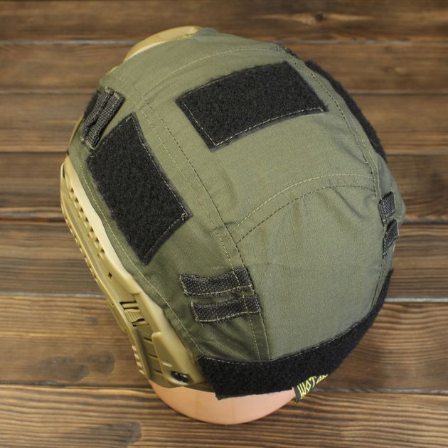 Wotan кавер для тактического шлема FAST Olive - изображение 2