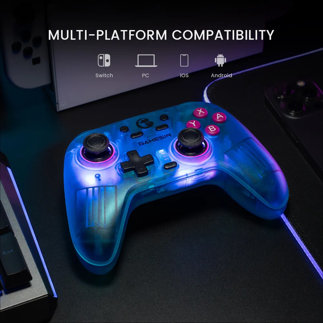 Контролер ігровий GameSir Nova MultiPlatform RW HRG7110 (6936685220935) - зображення 10