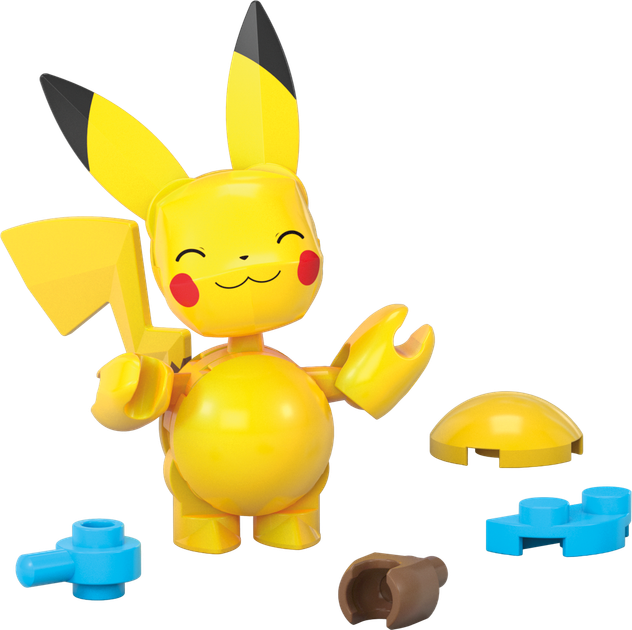 Конструктор Mega Pokemon Покебол Пикачу и Зубат 40 деталей