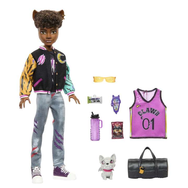 Lalka Monster High Clawd Wolf (0194735139507) - obraz 3