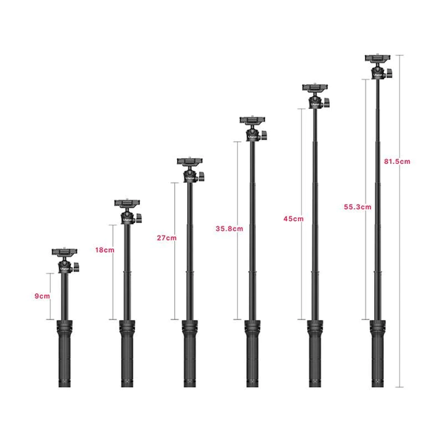 Штатив Ulanzi Vijim Multi-functional Extendable Tripod (UV-2412 MT-34) (2412) - Фото 7 Штатив Ulanzi Vijim Multi-functional Extendable Tripod (UV-2412 MT-34) (2412) - изображение 7