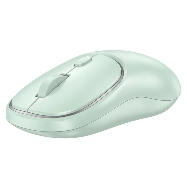 Маніпулятор миша HOCO GM25 Royal dual-mode business wireless mouse Light Green (6942007608558) - изображение 3
