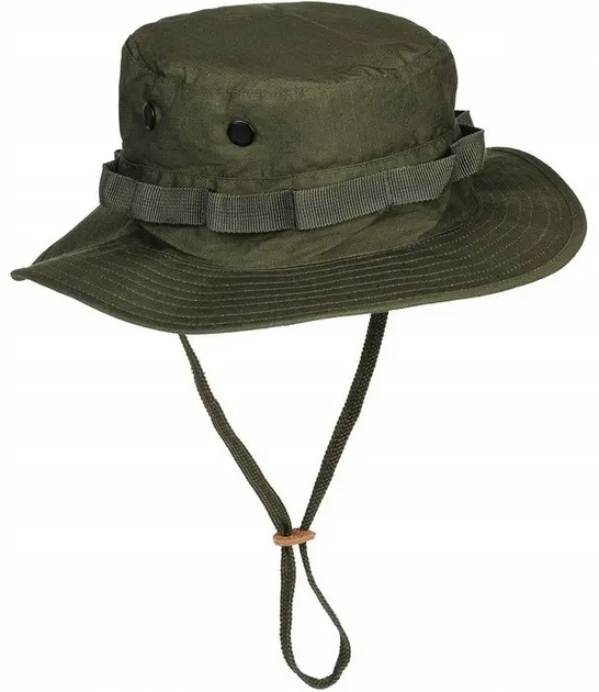 Панама Sturm Mil-Tec British Boonie Hat with Neck Flap R/S Olive L (12326101) - изображение 2