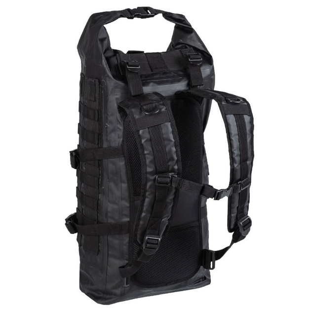 Рюкзак скрутка Tactical Backpack Seals Dry-Bag Sturm Mil-Tec Black 35 литров (14046502) - зображення 2
