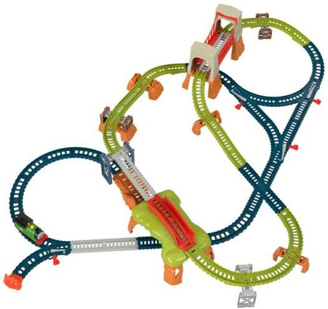 Zestaw do zabawy Fisher-Price Tomek i Przyjaciele Piotruś zestaw torów 6 w 1 (HHN26) - obraz 4