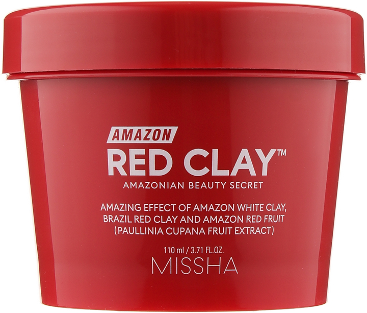 Маска для обличчя Missha Pore Mask Amazon Red Clay 110 мл (8809643534987) - зображення 1