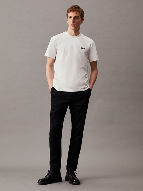 Koszulka męska bawełniana Calvin Klein K10K112528-YAH S Kremowa (8720109243956) - obraz 3