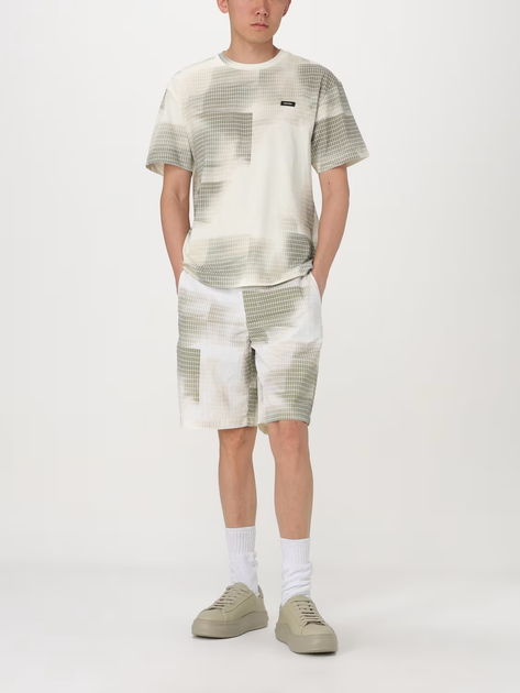 Koszulka męska bawełniana Calvin Klein K10K112948-0F5 S Beżowa (8720109266986) - obraz 3