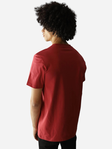 Koszulka męska bawełniana Calvin Klein Jeans J30J325190-XA0 XL Bordowa (8720109361599) - obraz 2
