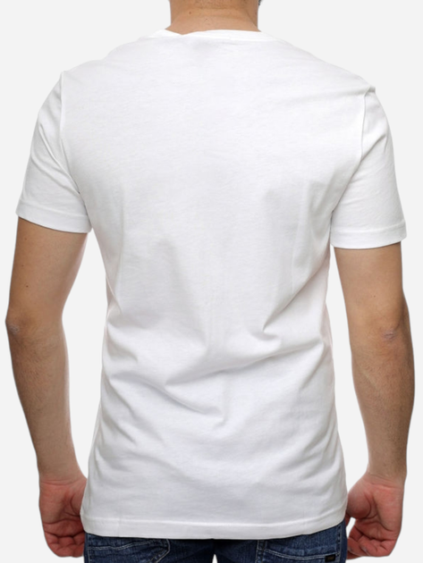 Koszulka męska bawełniana Calvin Klein Jeans J30J325204-YAF 2XL Biała (8720109359909) - obraz 2