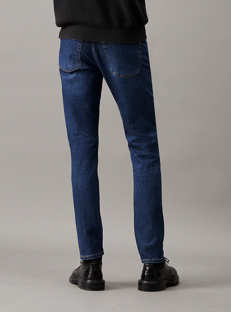 Джинси Slim Fit чоловічі Calvin Klein Jeans J30J324849-1BJ 30/30 Темно-сині (8720109359923) - зображення 2