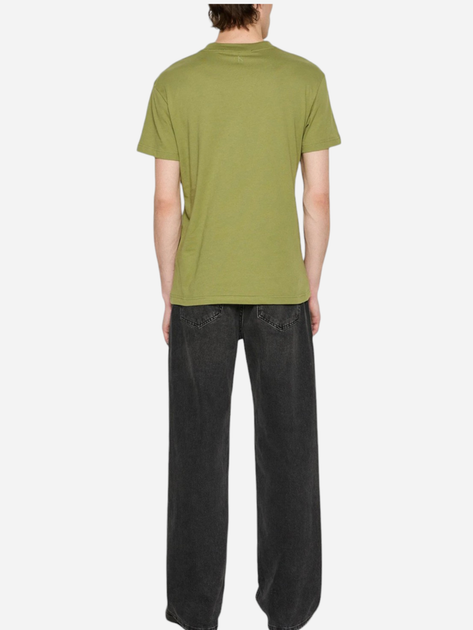 Футболка бавовняна чоловіча Calvin Klein Jeans J30J324668-L9N M Хакі (8720109375084) - зображення 3