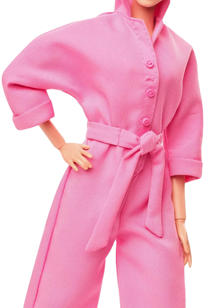 Lalka Barbie: filmowa Margot Robbie jako Barbie Pink Power Jumpsuit HRF29 (0194735174522) - obraz 5
