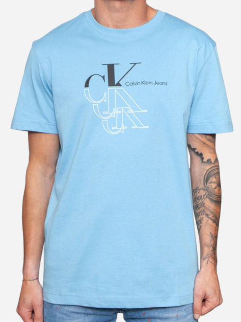 Футболка хлопковая мужская Calvin Klein Jeans J30J325352-CEZ 2XL ...