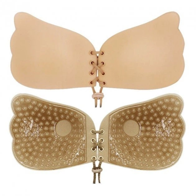 Бюстгальтер Fly Bra без бретелей с эффектом Рush Up силиконовый S - изображение 5