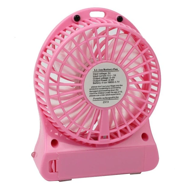 Мини-вентилятор Portable Fan Mini 3 режима портативный на аккумуляторе - Фото 3 Мини-вентилятор Portable Fan Mini 3 режима портативный на аккумуляторе - изображение 3