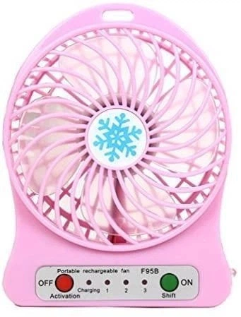 Мини-вентилятор Portable Fan Mini 3 режима портативный на аккумуляторе - Фото 5 Мини-вентилятор Portable Fan Mini 3 режима портативный на аккумуляторе - изображение 5