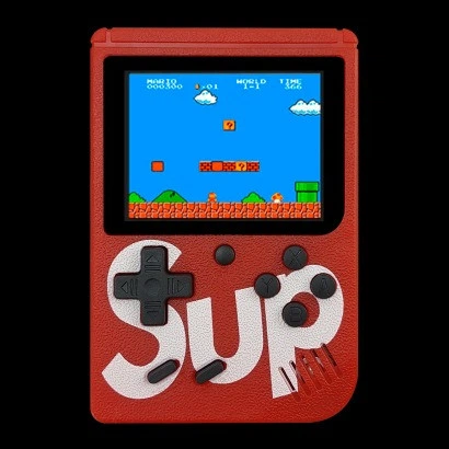 Портативная игровая консоль с джойстиком 400 игр Game Sup 8283 ретро - изображение 4