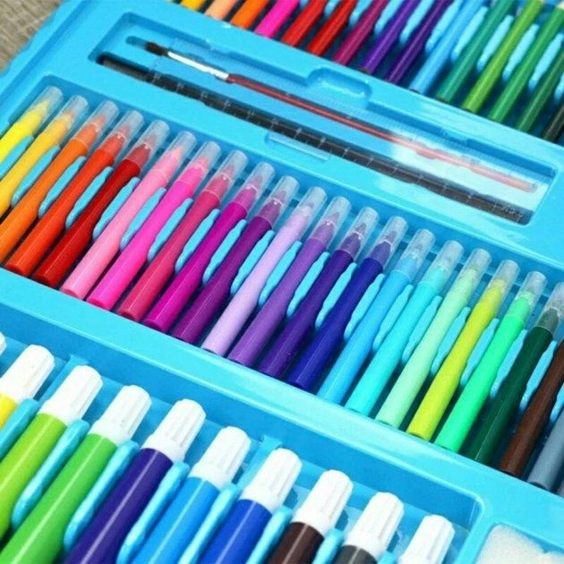 Набор для рисования в кейсе с мольбертом Super Mega Art Set 208 предметов - изображение 4